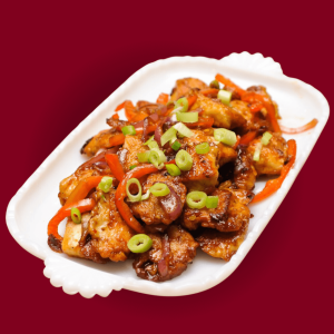 Saffron Multi Cuisine-Chicken Chilly Dry