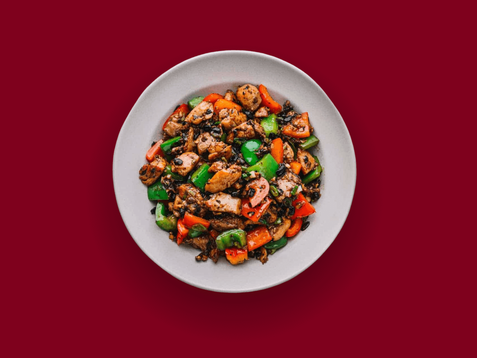 Chicken Black Bean Dry