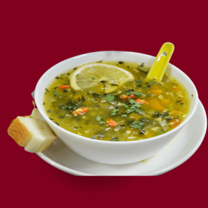 Saffron Multi Cuisine-Chicken Lemon Couinder Soup