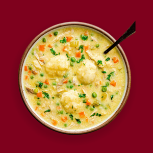 Saffron Multi Cuisine-Chicken Saffron Dumpling Soup