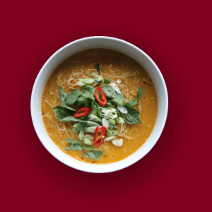 Saffron Multi Cuisine-Chicken Saffron Thai Curry Noodles Soup