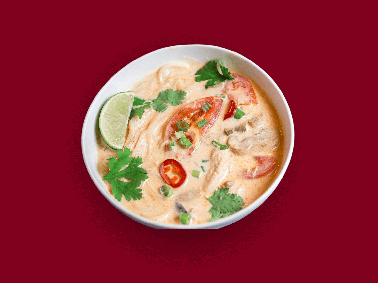 Chicken Saffron Thai Tom Kha Soup