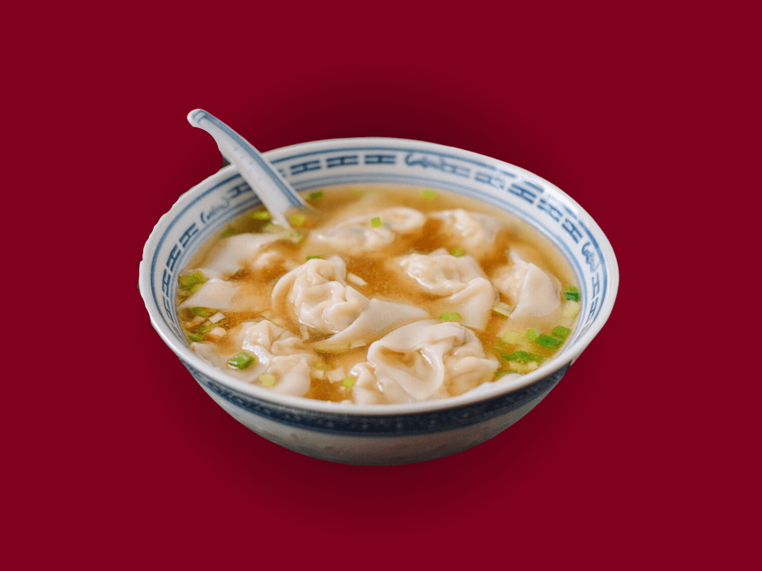 Chicken Saffron Wonton Soup