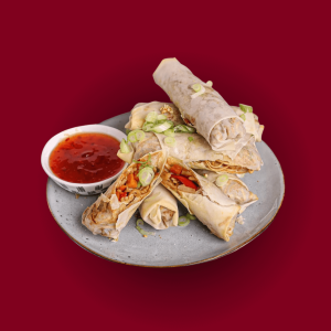 Saffron Multi Cuisine-Chicken Spring Roll