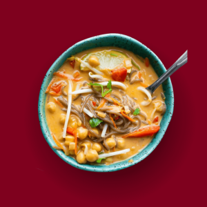 Saffron Multi Cuisine-Prawns Saffron Thai Curry Noodles Soup