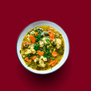 Saffron Multi Cuisine-Veg Saffron Dumpling Soup