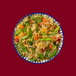 Saffron Multi Cuisine-Burnet Garlic Rice