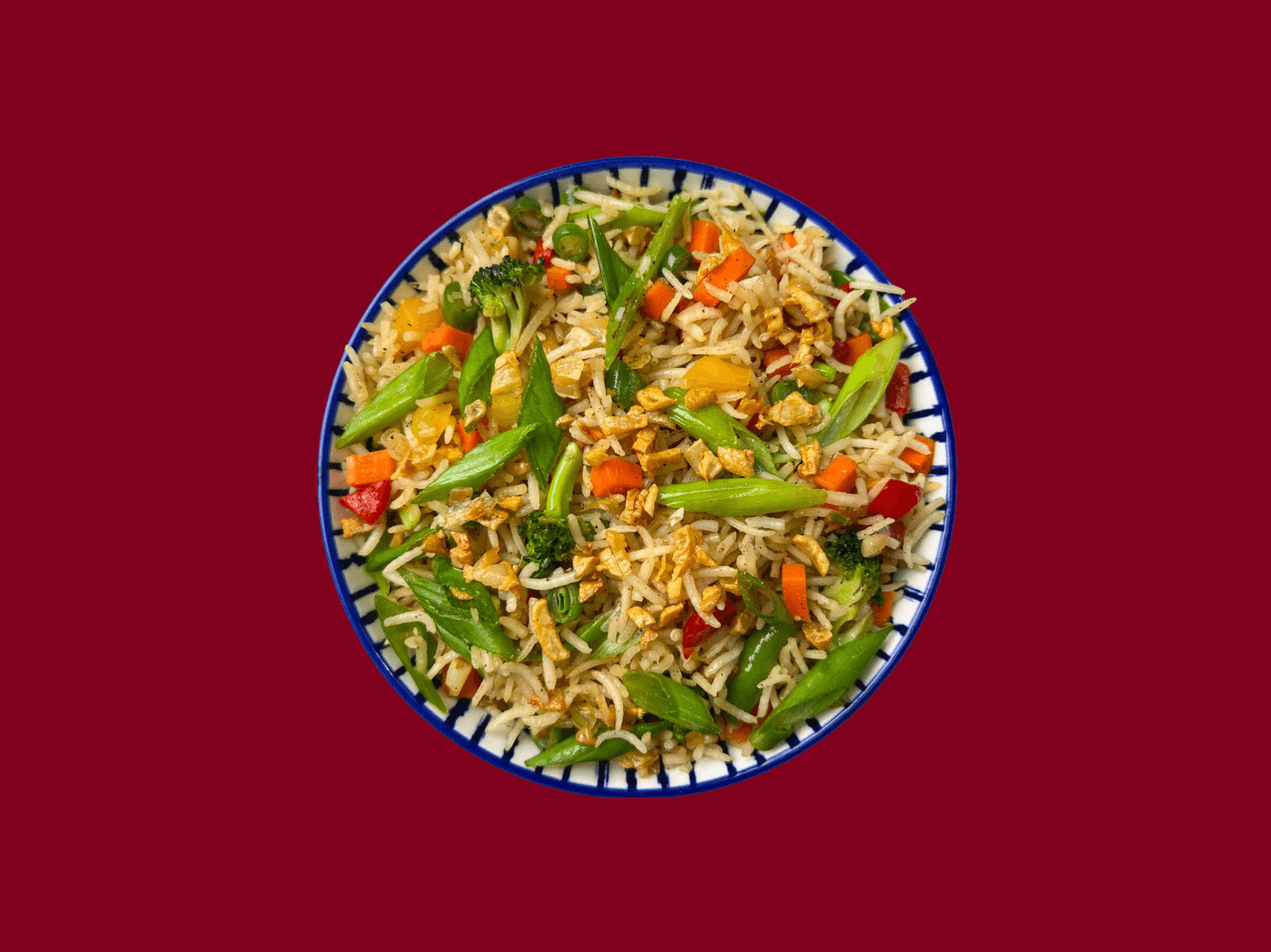 Veg Burnet Garlic Rice