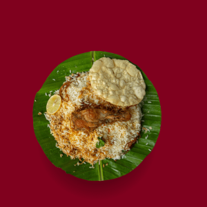 Saffron Multi Cuisine-Chicken Potail Biryani