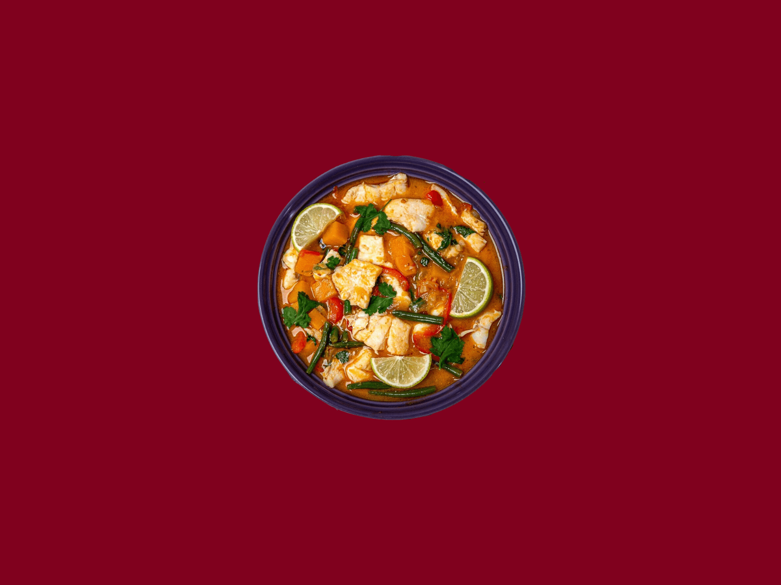 Fish Thai Curry Red