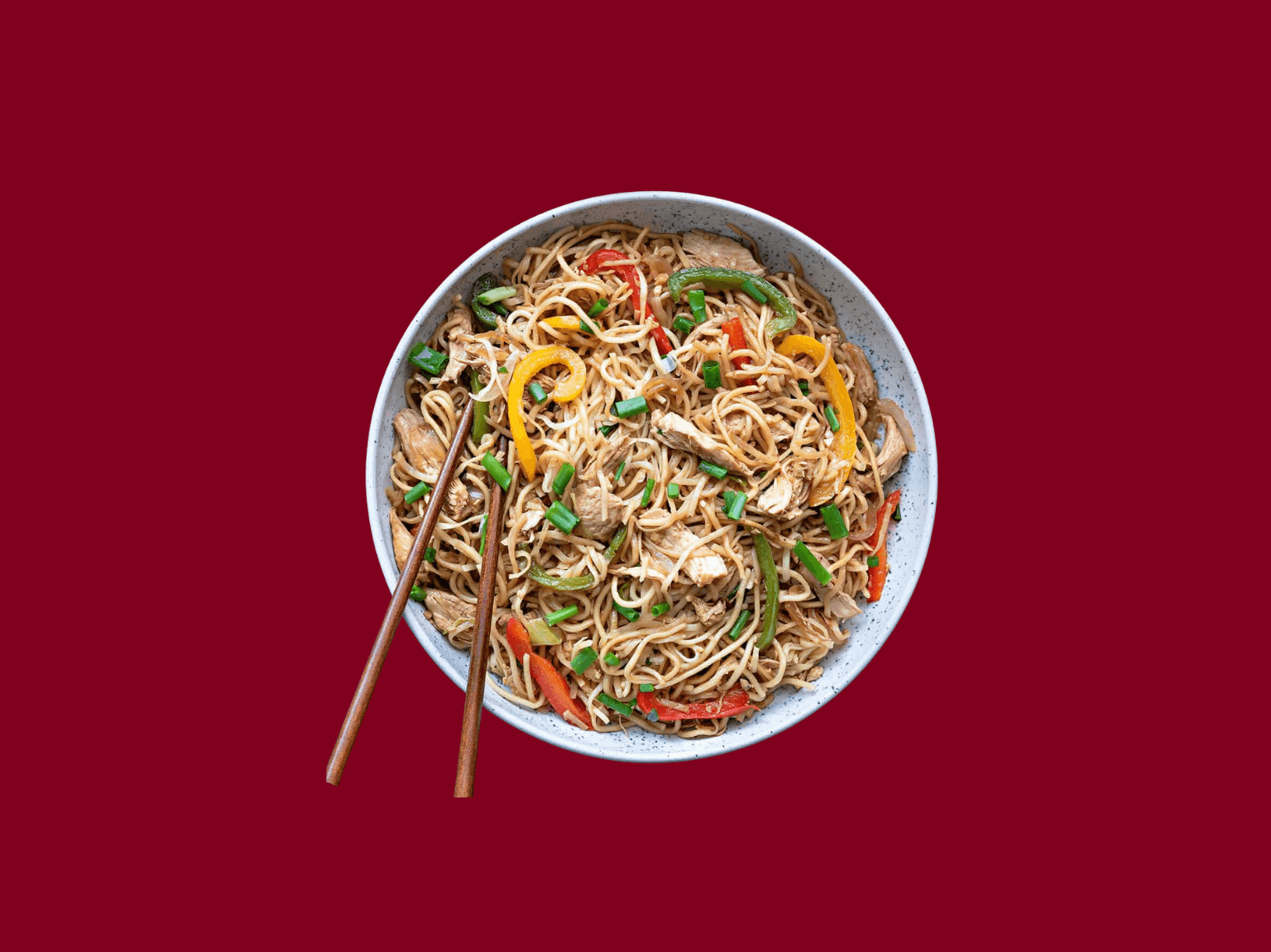 Hakka Noodles Chicken