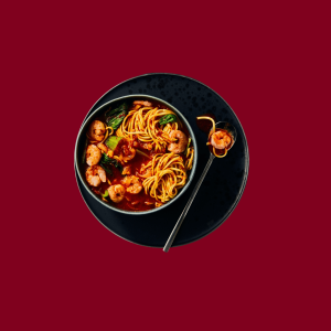 Saffron Multi Cuisine-Korean Rice Noodles Prawns