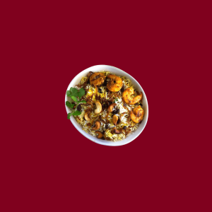 Saffron Multi Cuisine-Prawns Bamboo Rice