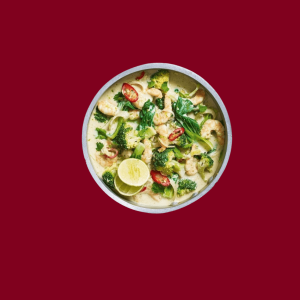 Saffron Multi Cuisine-Prawns Thai Curry Green