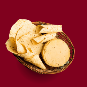 Saffron Multi Cuisine-Rosted Papad
