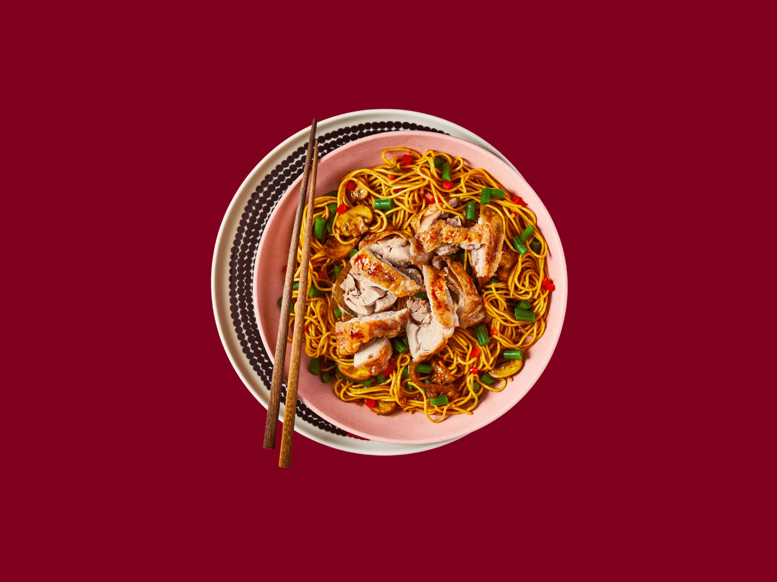 Singapore Noodles Chicken