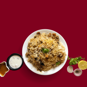 Saffron Multi Cuisine-Veg Hydrabadi Biryani