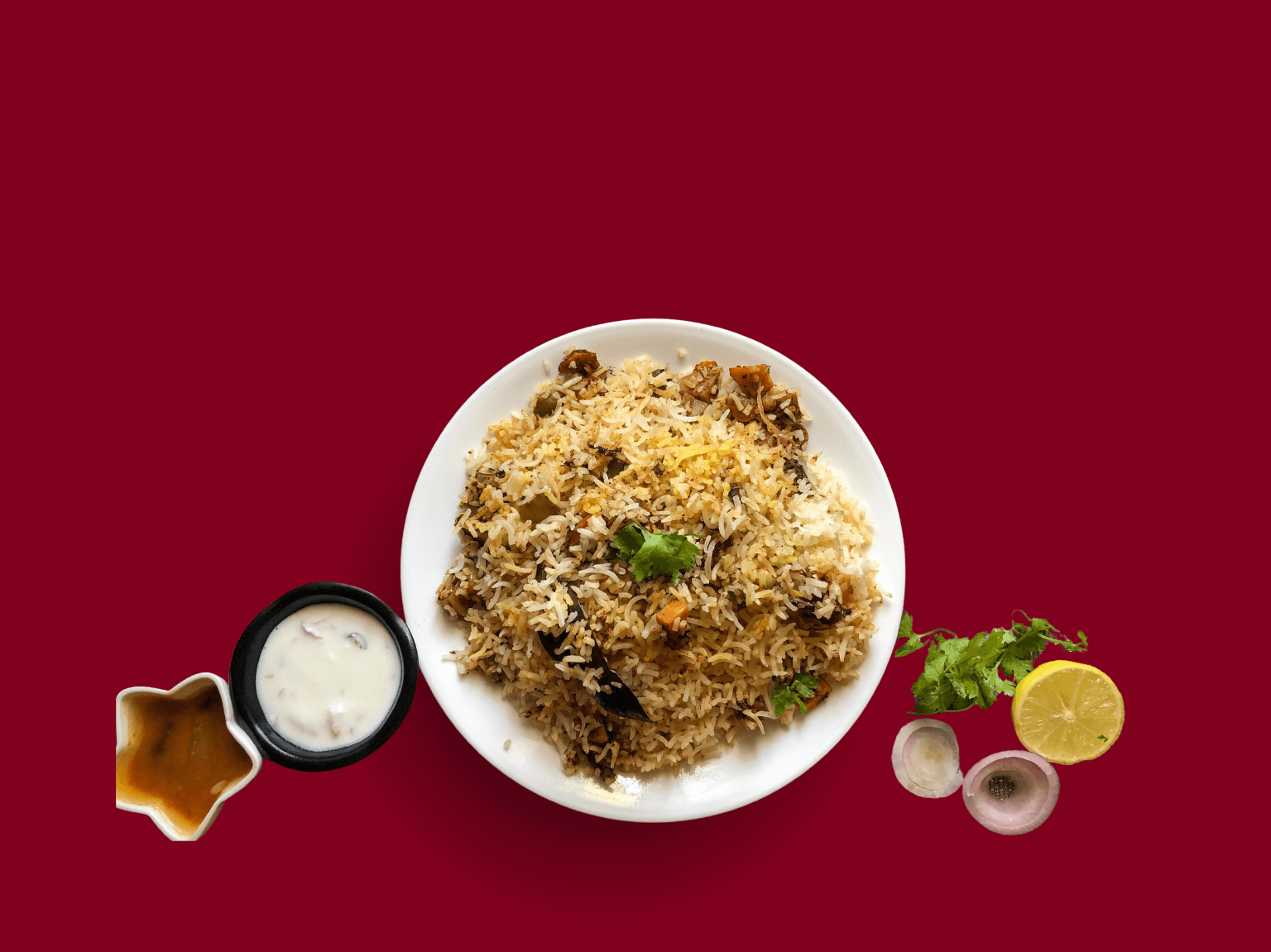 Veg Hydrabadi Biryani