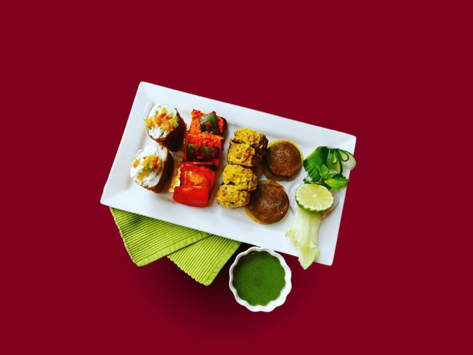 Veg Kabab Platter